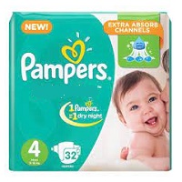 Pampers Diapers Maxi No.4.32pcs